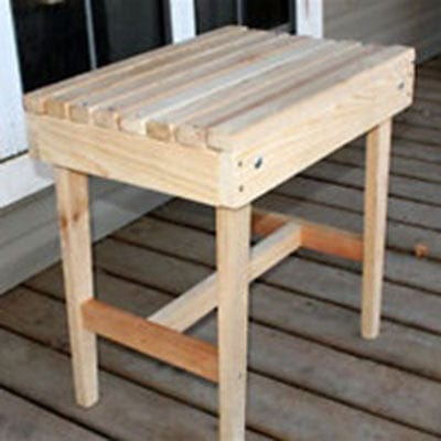 LA Swings Cypress Outdoor Side Table