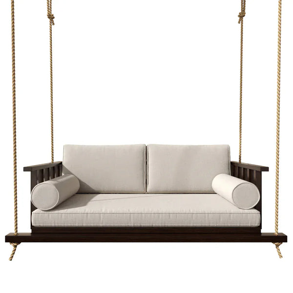 Live Casual The Madison Steel Daybed Swing With Cushions