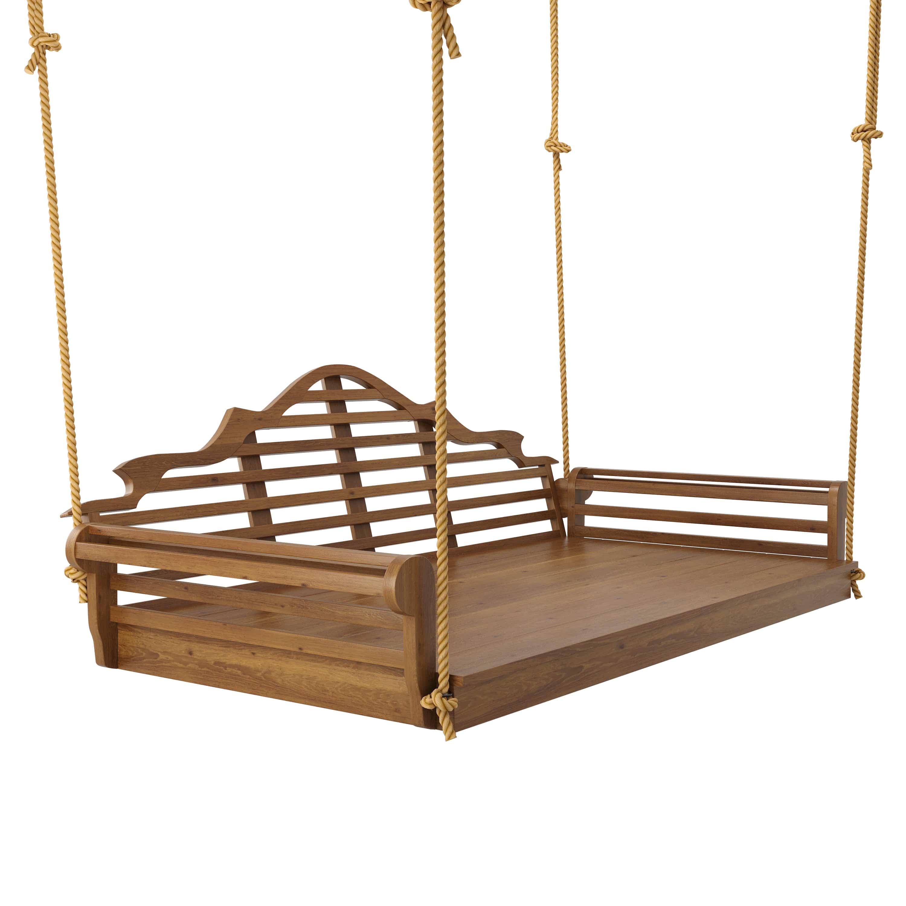Keystone Amish Co. 4 Foot Milan Red Cedar Swing Bed