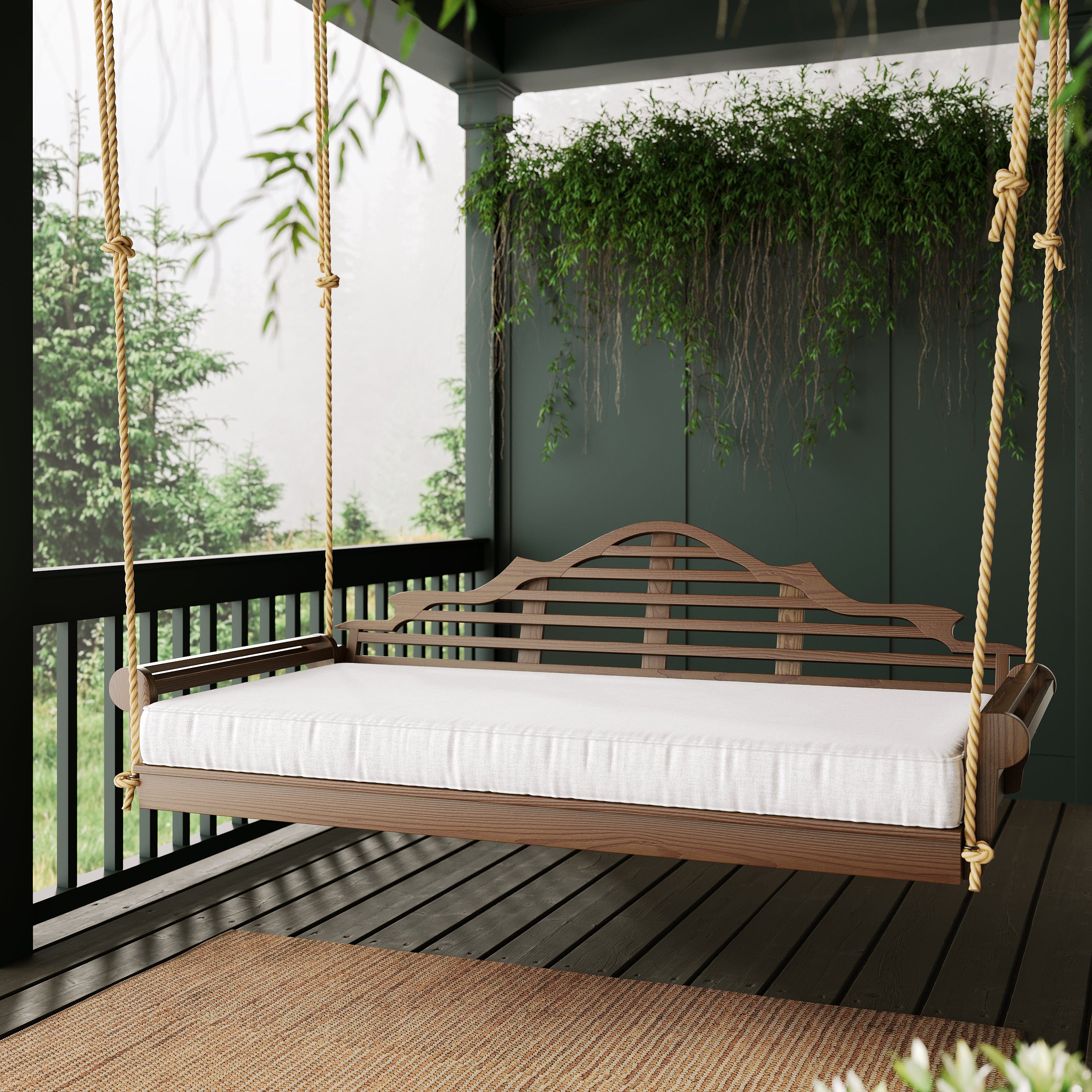 Keystone Amish Co. Milan Porch Swing Bed