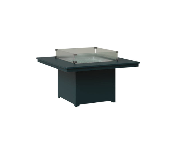 Berlin Gardens Numa Outdoor Poly Lumber Square Fire Pit Table