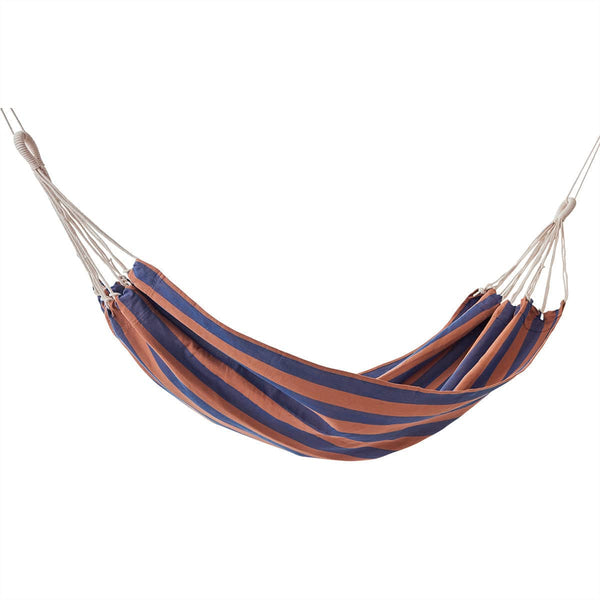 Outdoor Kyoto Hammock - Caramel/Blue