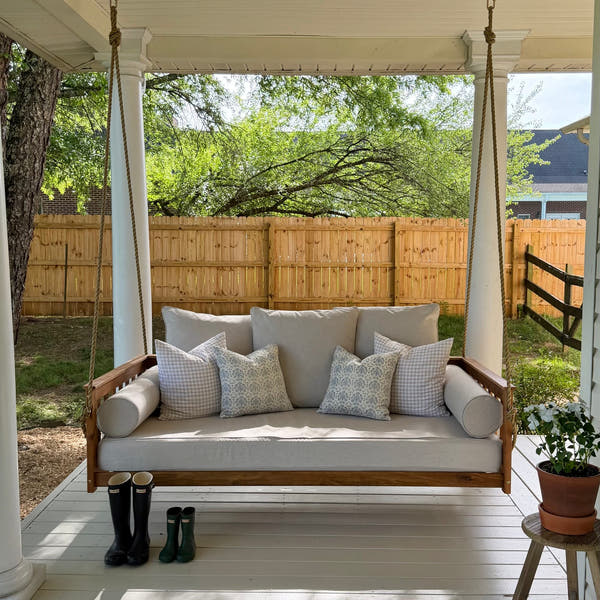 East Green Charleston Daybed Swing
