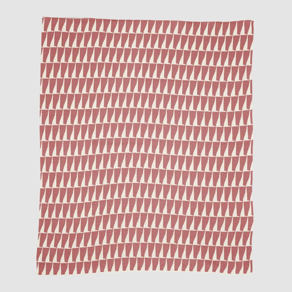 Indoor | Outdoor Sustainable Knit Throw Blanket - Poly Tikku by Petra Kaksonen