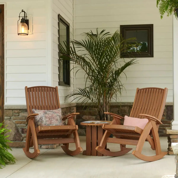 Rocking chair in Antique Mahogany