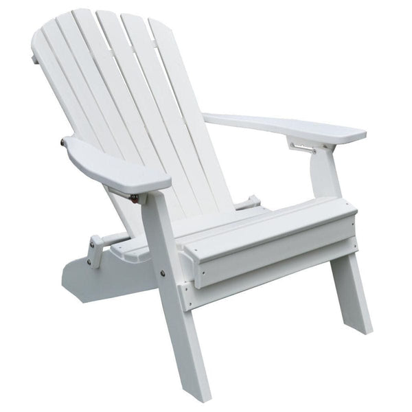 Keystone Amish Co. Poly Lumber Folding Adirondack Chair