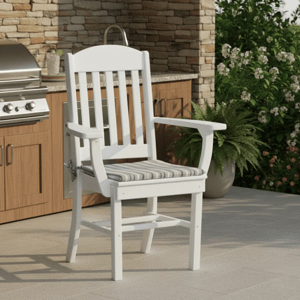 Keystone Amish Co. Classic Poly Outdoor Dining Arm Chair