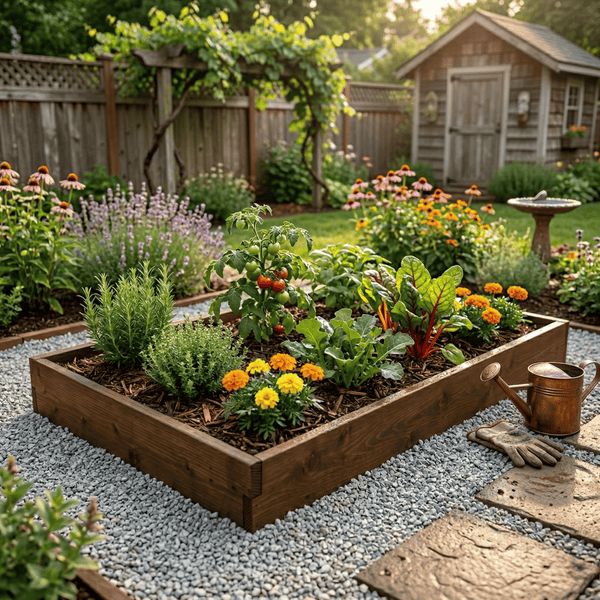 Keystone Amish Co. Red Cedar Raised Garden Bed