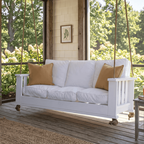 Amish Casual Rockford Daybed Swing Package with Included Cushions