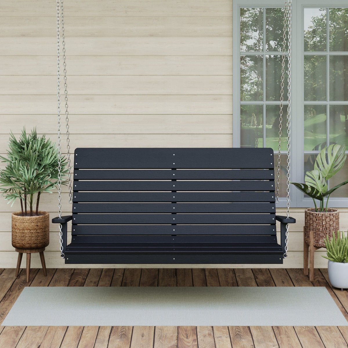 Keystone Amish Co. Salem Composite Poly Porch Swing