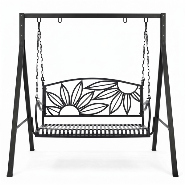 Live Casual Mariposa Metal Swing with Stand