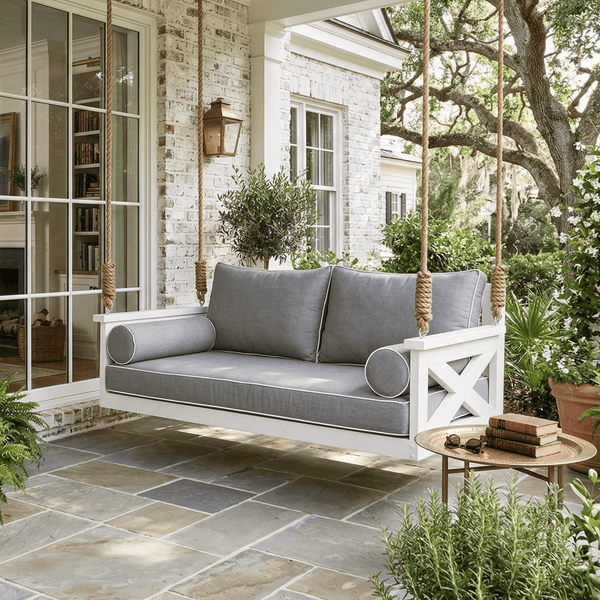 Atlantic Swing Co. The Simon Kiln-Dried Pine Daybed Swing