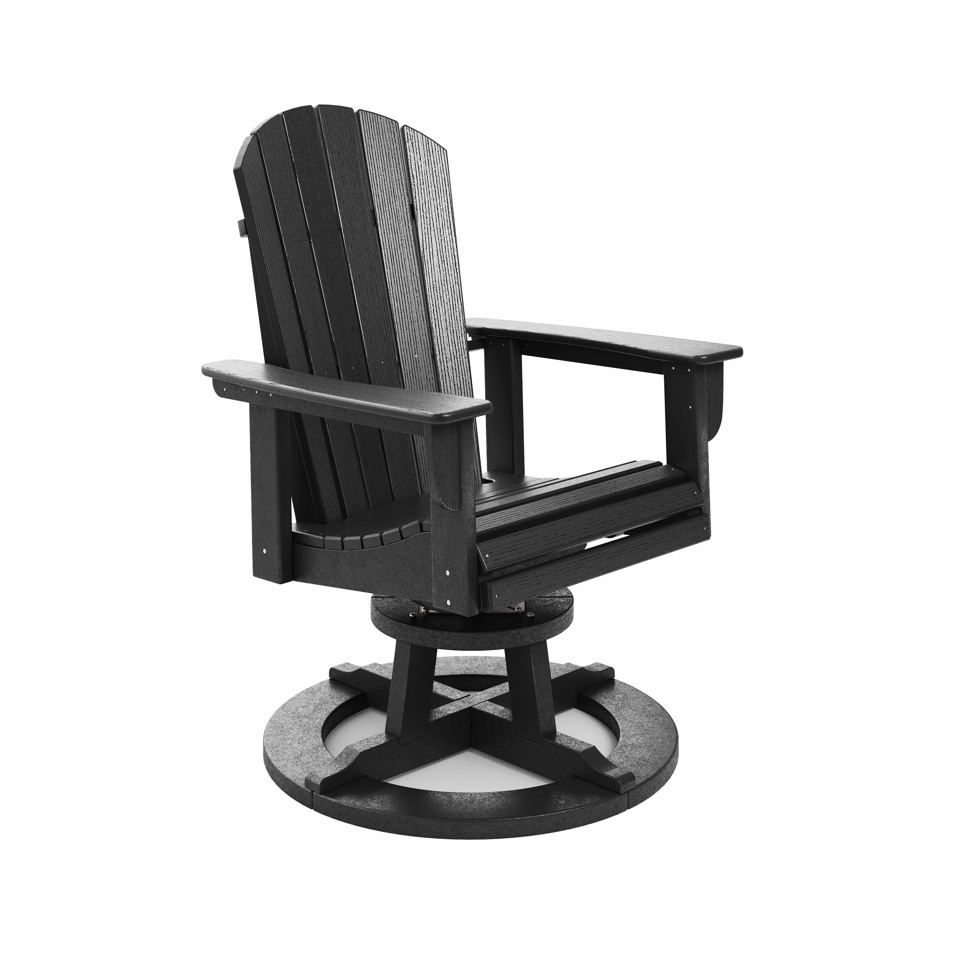 SoPoly St. Simons Poly Swivel Dining Chair
