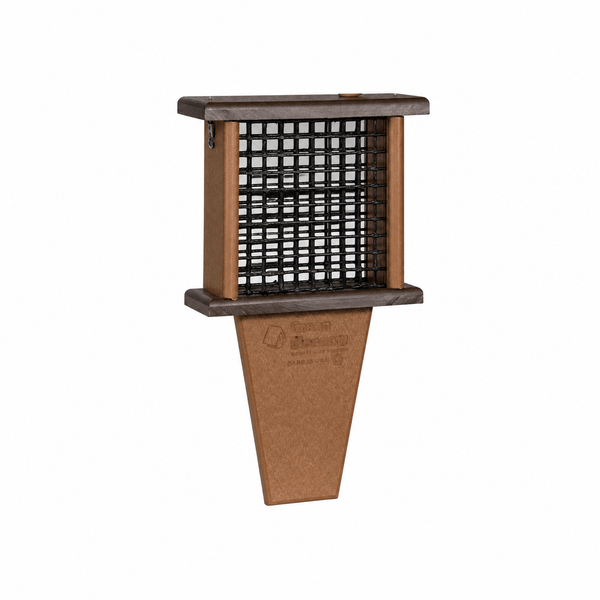 Stratton Field Poly Lumber Hanging Woodpecker Suet Feeder