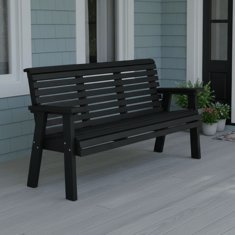 SoPoly Traditional Poly Lumber Porch Bench