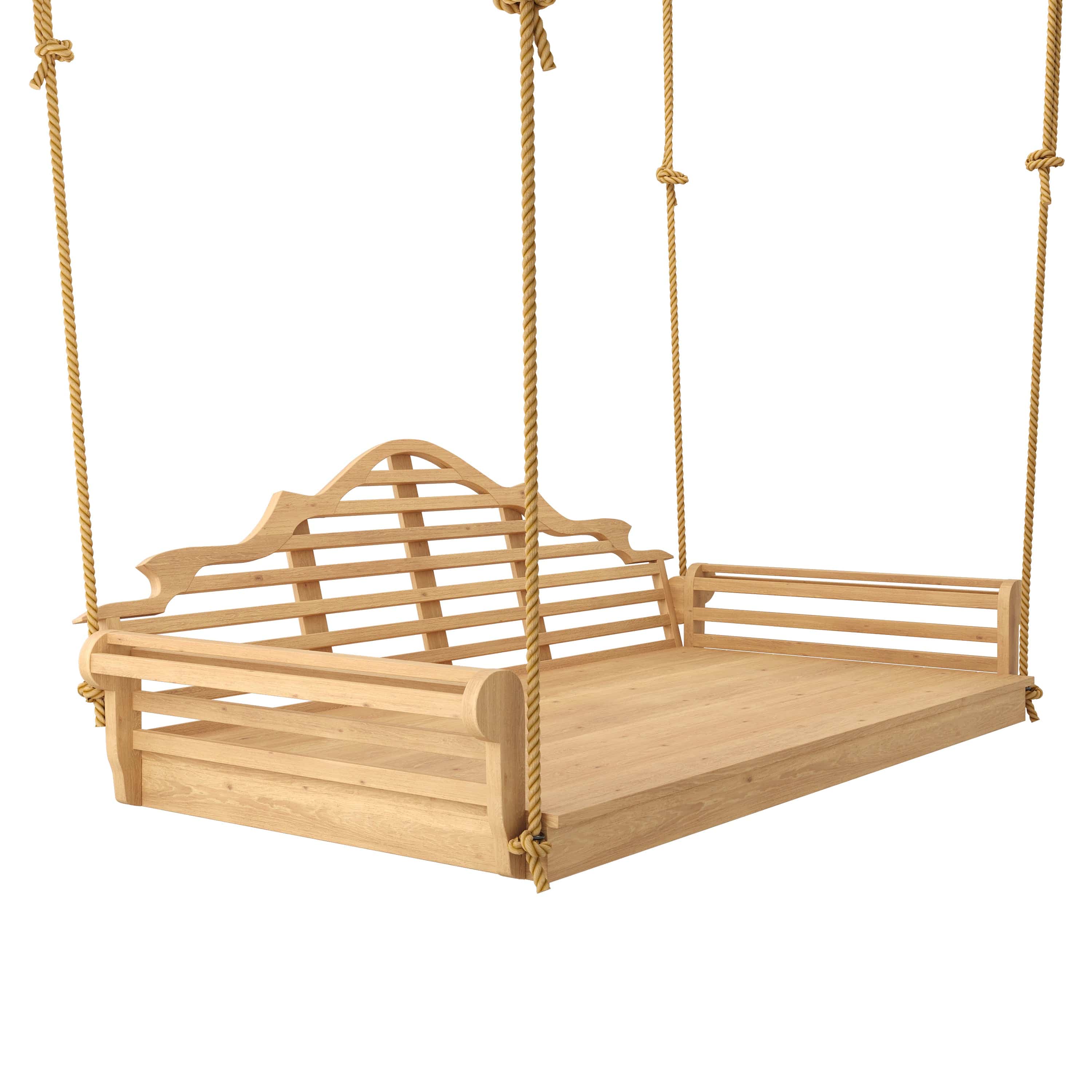 Keystone Amish Co. Twin Milan Red Cedar Swing Bed