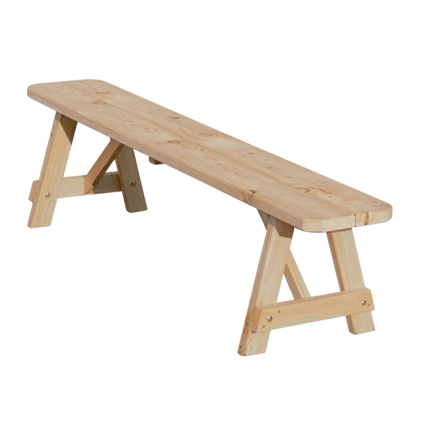 Keystone Amish Co. Red Cedar Traditional Outdoor Bench