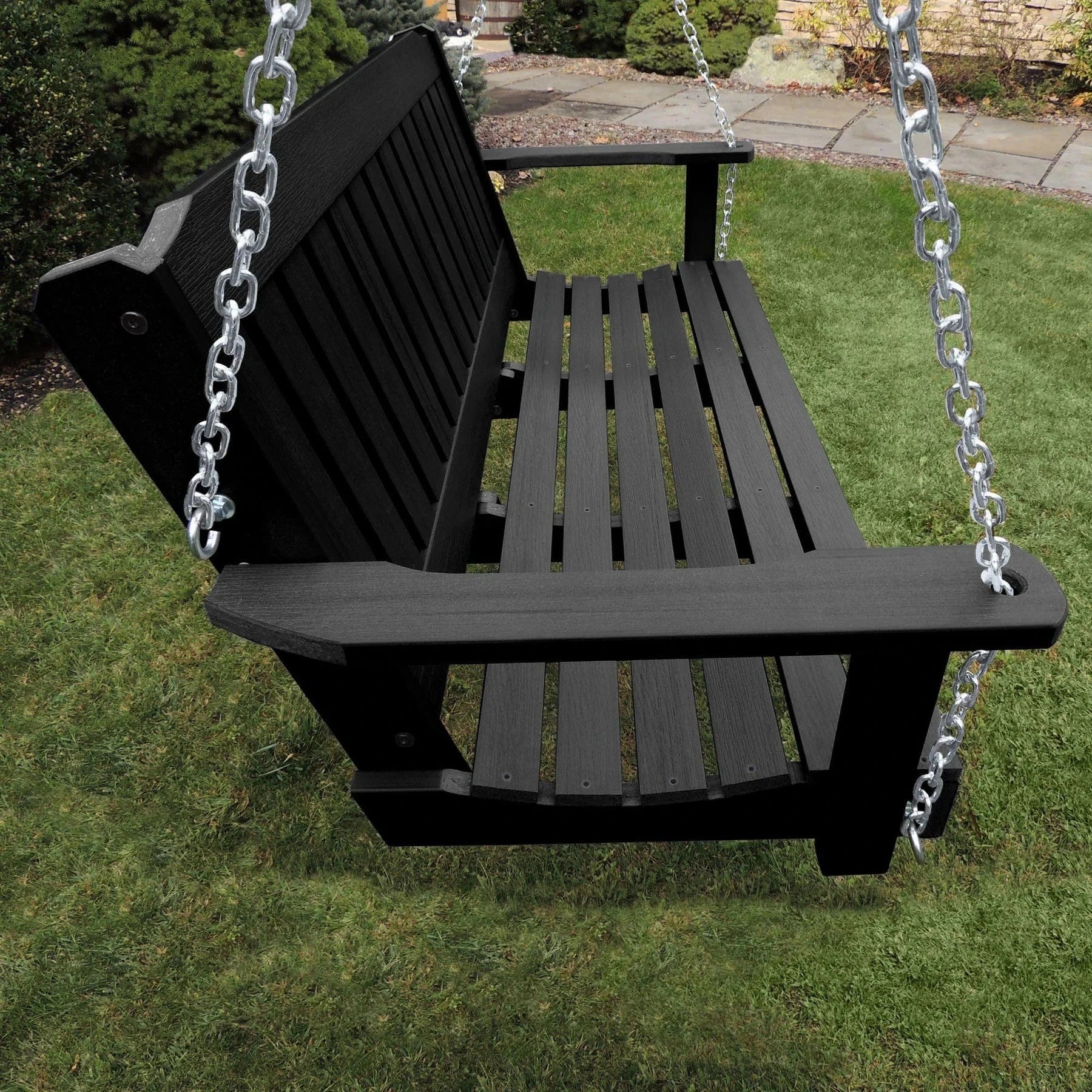Highwood USA Lehigh Recycled Plastic Porch Swing