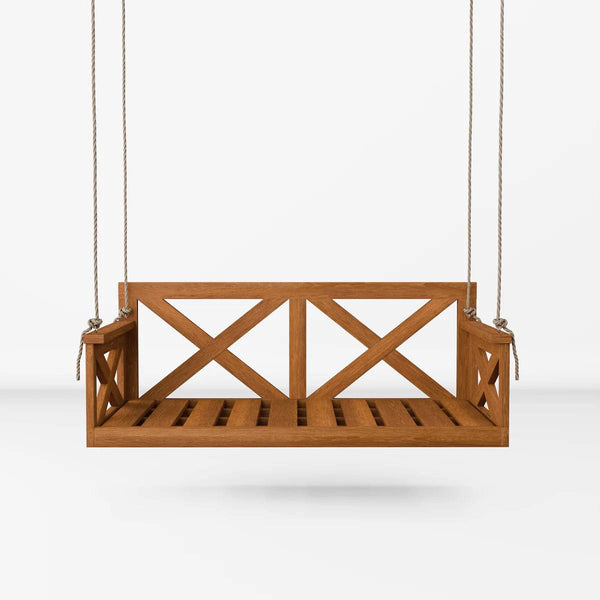 Amish Casual The Bradford Twin Swing Bed, Cedar