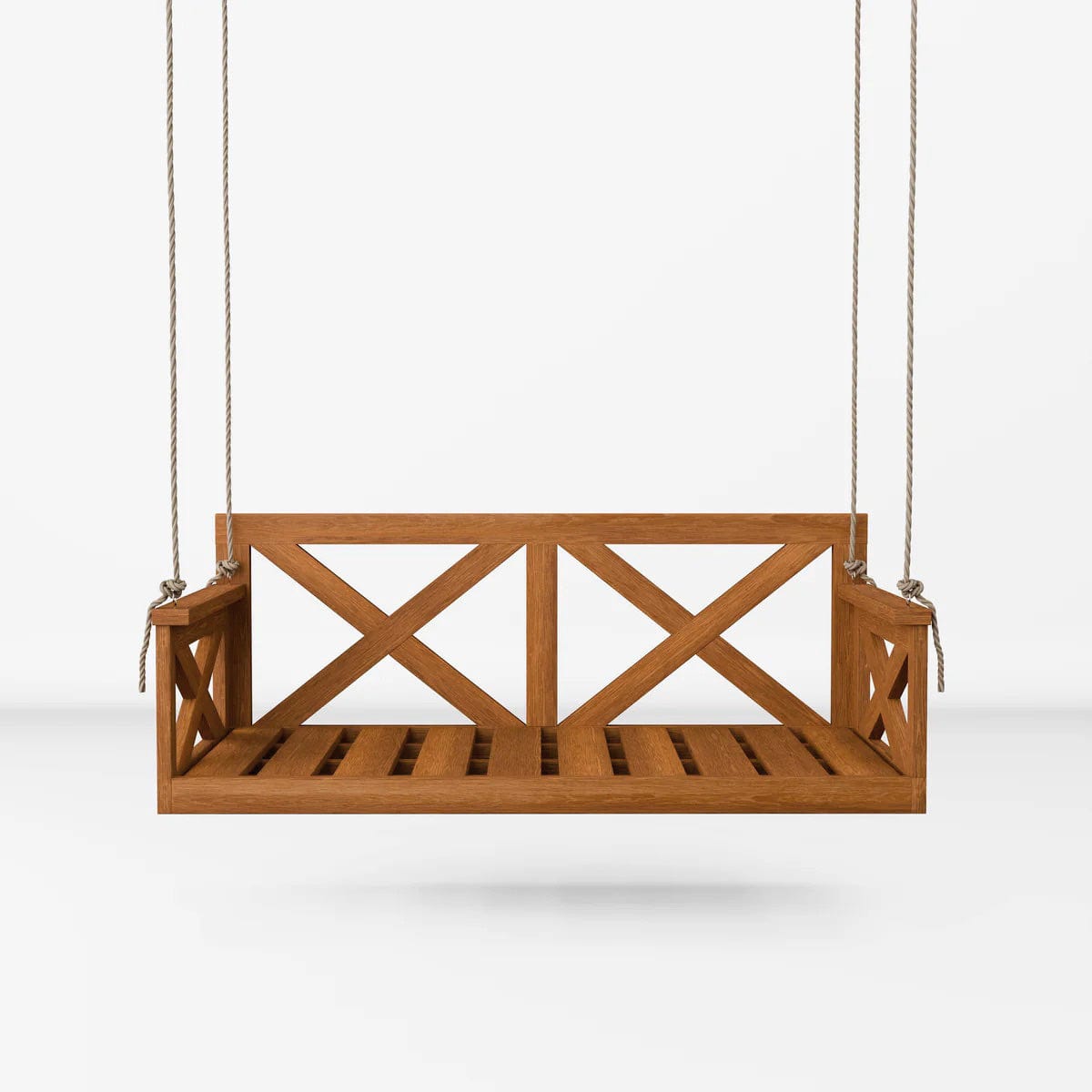 Amish Casual The Bradford Twin Swing Bed, Cedar