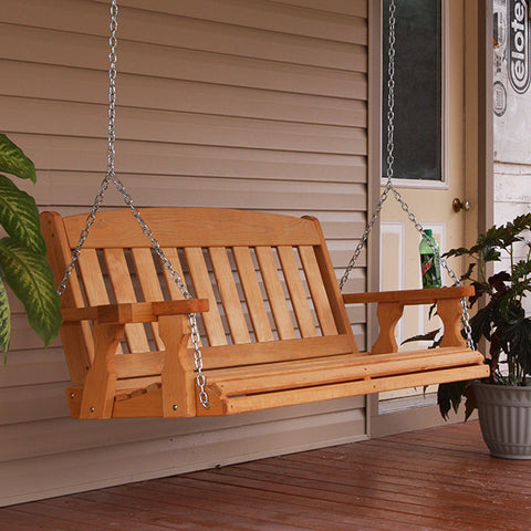 Centerville Amish Heavy Duty Mission Treated Porch Swing