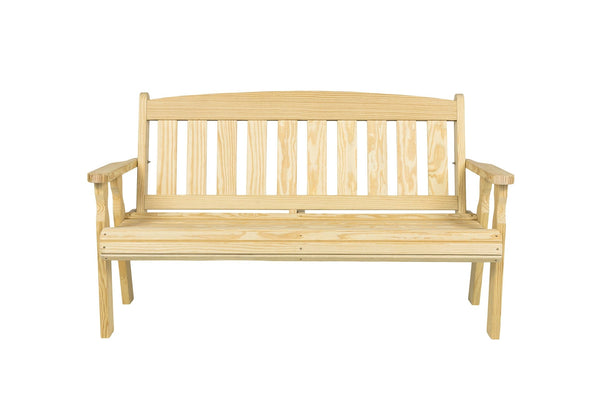 Amish Casual 6 Foot Mission Wood Garden Bench
