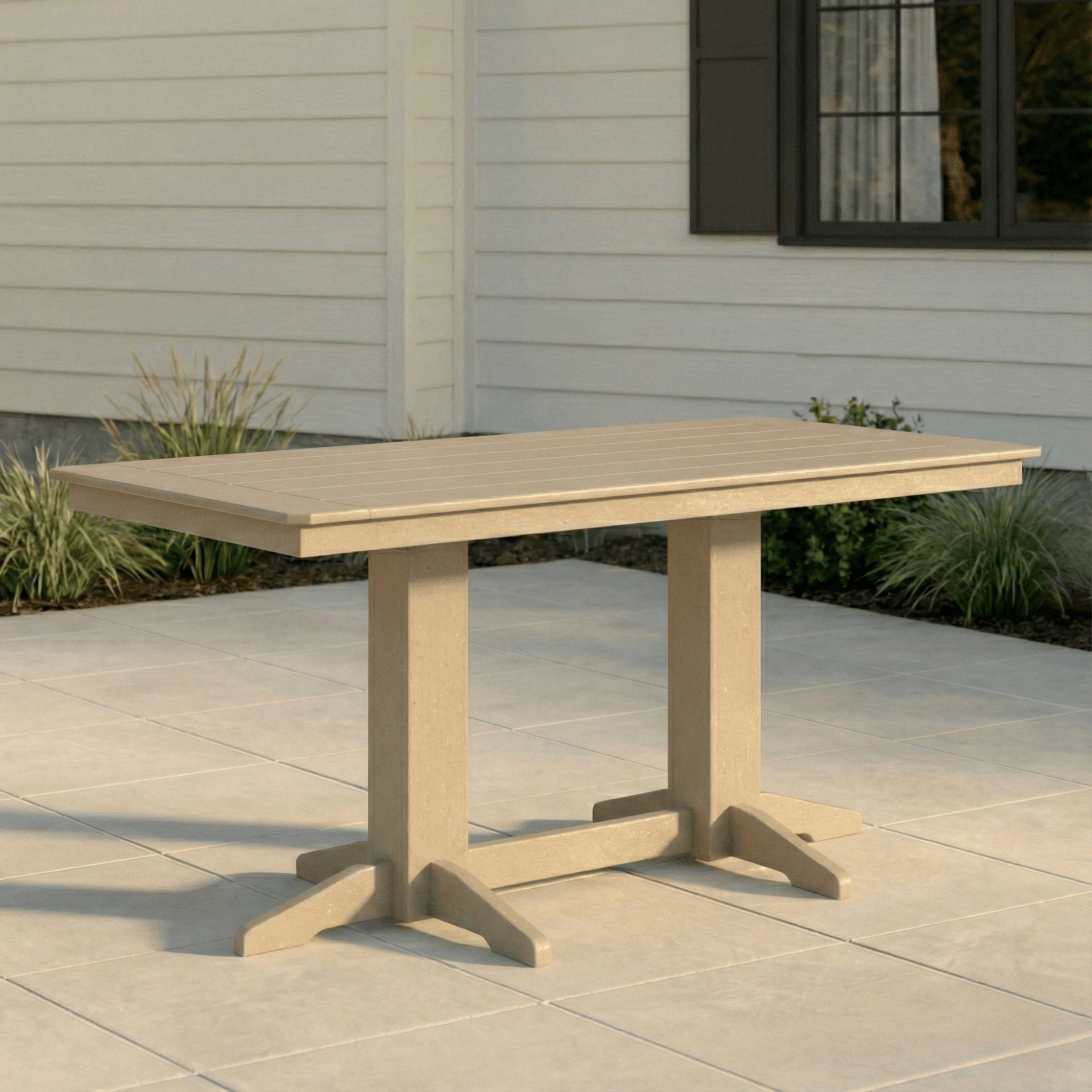 Keystone Amish Co. Poly Counter Height Outdoor Dining Table