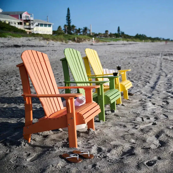 LuxCraft Poly Composite Royal Adirondack Patio Chair