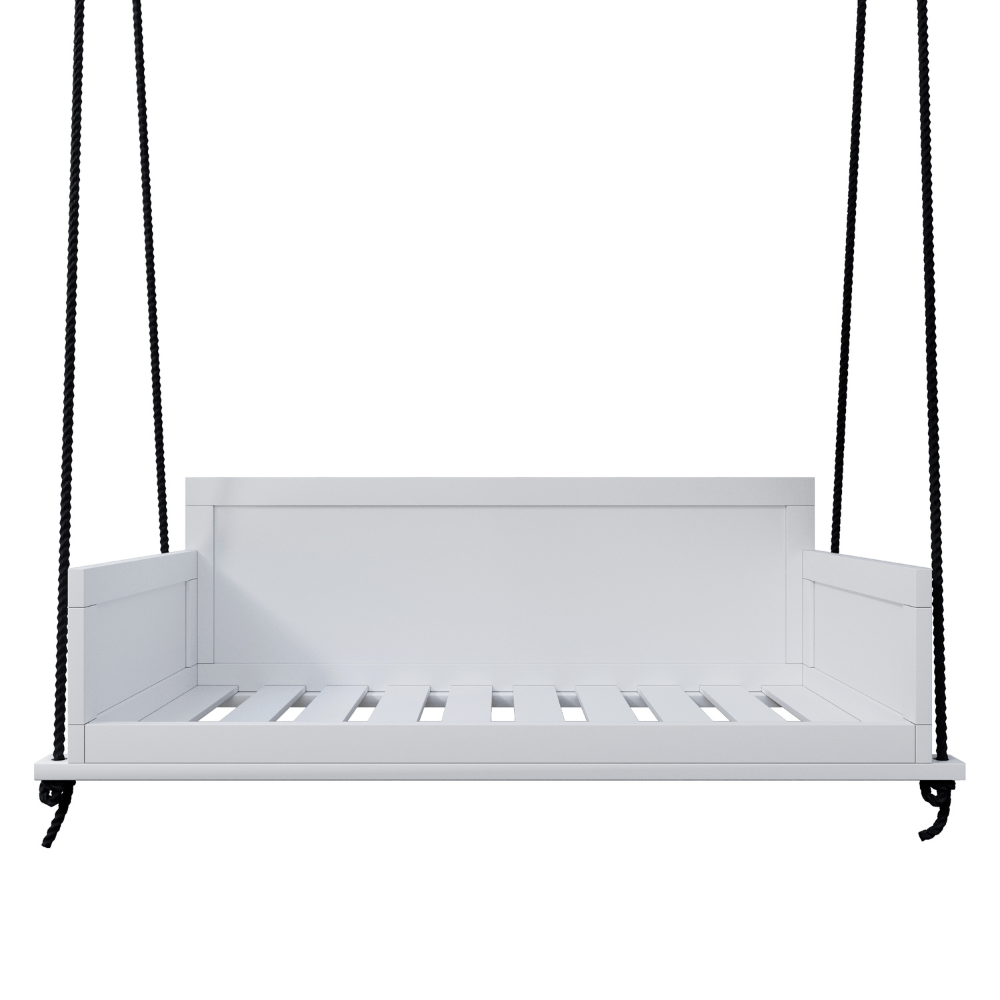 Amish Casual The Philly Daybed Swing in Pure White