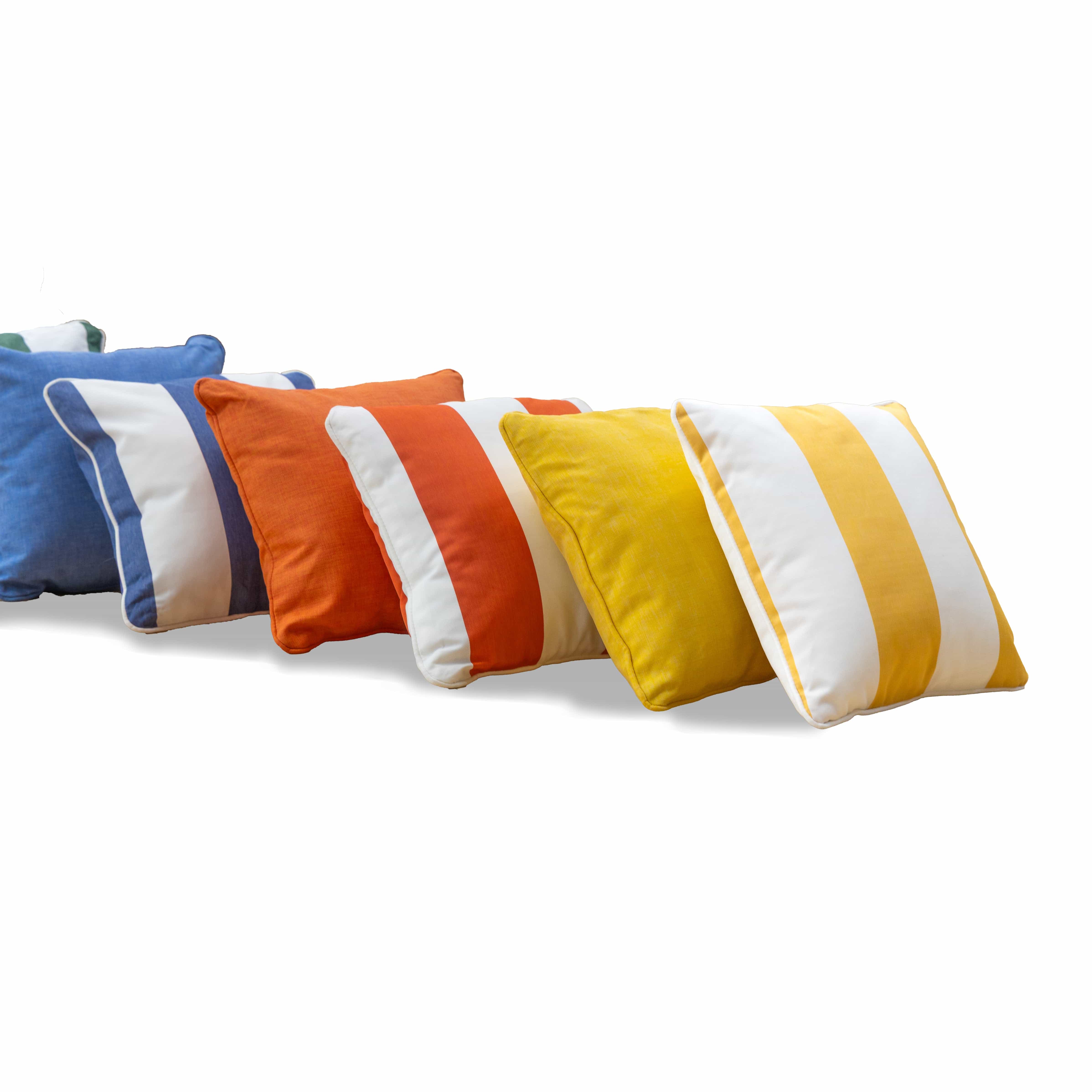 East Green Square Outdoor Accent Pillow