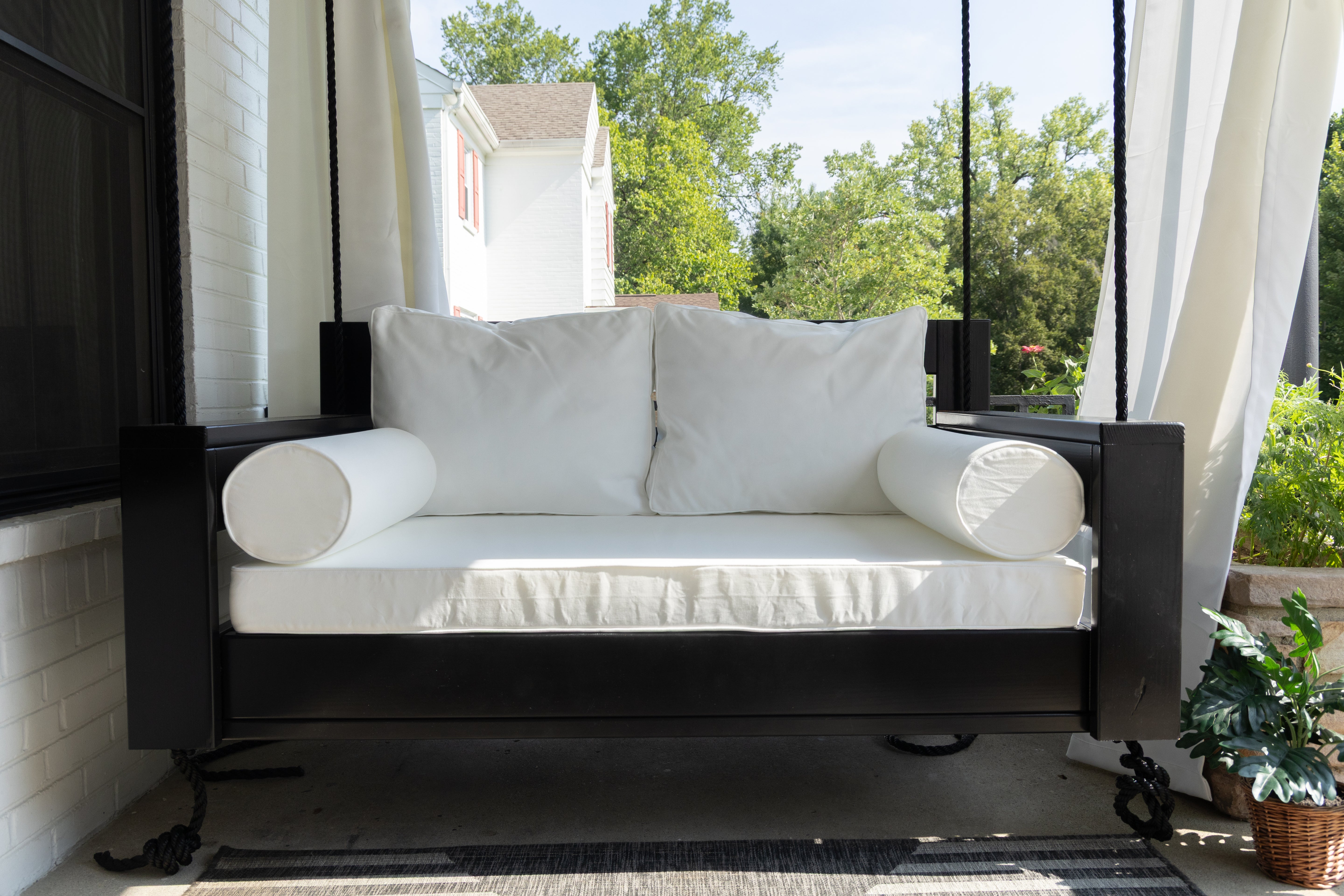 East Green Outdoor Bolster Pillows