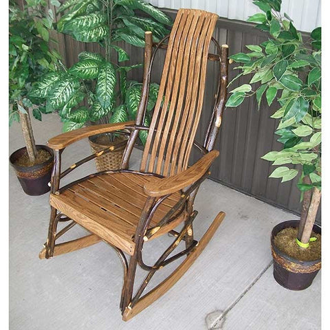 A&L Furniture Co. Hickory Rocking Chair