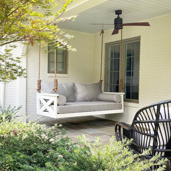 Lowcountry Swing Beds Crib, Kiln Dried Pine The Modified Cooper River Daybed Swing