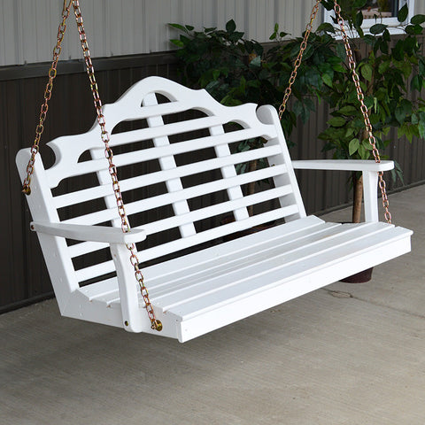 A&L Furniture Co. Marlboro Wood Porch Swing