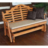 A&L Furniture Co. Marlboro Red Cedar Porch Glider