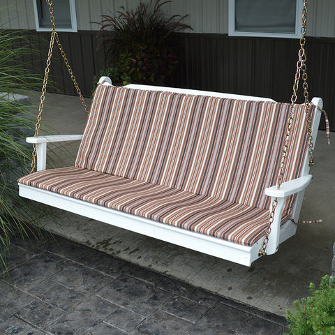 A&L Furniture Co. 55 x 38 Full Outdoor Cushion For Benches And Porch Swings