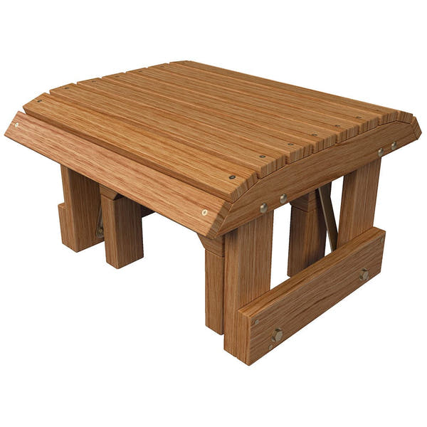 Amish Casual Heavy Duty Treated Gliding Ottoman