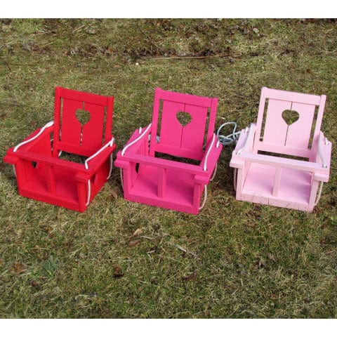 Child Swing Company Heart Kiddie Rope Swing Chair