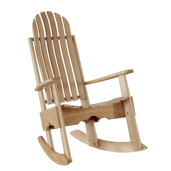 Hershyway Grandpa Series Cypress Rocking Chair