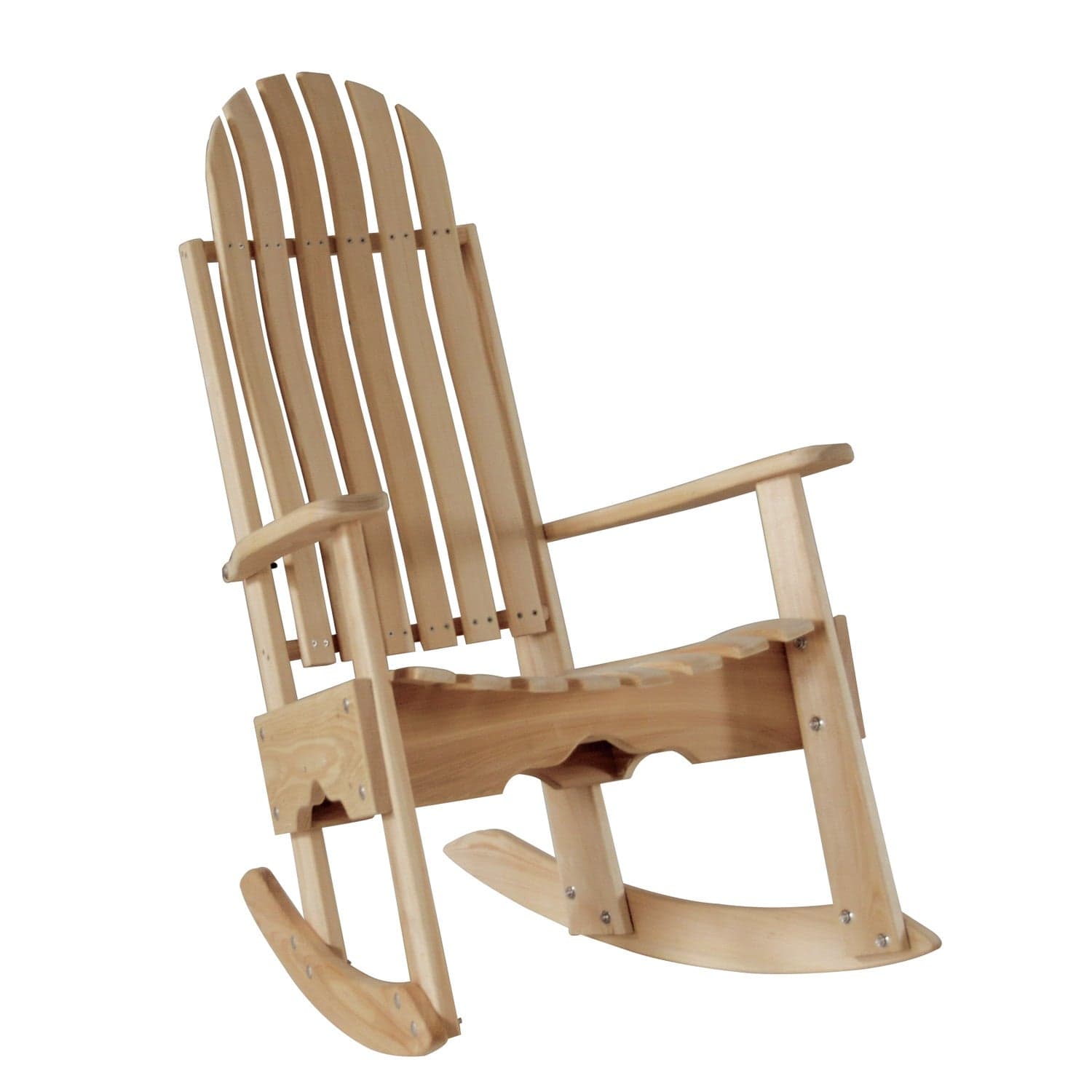 Hershyway Grandpa Series Cypress Rocking Chair