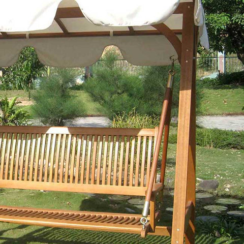 International Caravan Royal Tahiti Cordoba 3-Seater Swing Canopy Set