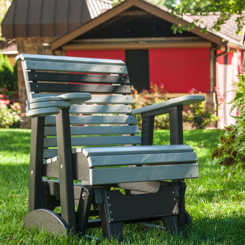 LuxCraft Rollback Poly Composite Glider Chair
