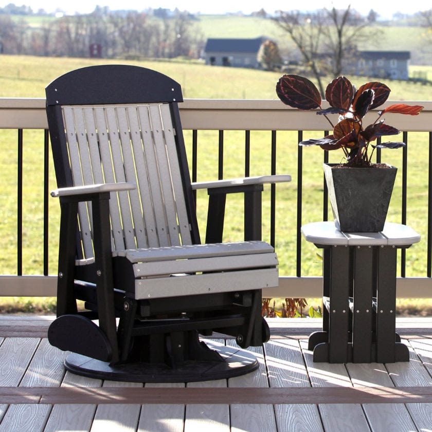 Swivel Glider Best Outdoor Gliders LuxCraft Classic High Back Patio