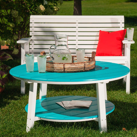 LuxCraft Recycled Plastic Deluxe Conversation Table