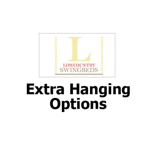 Lowcountry Swing Beds Extra Hanging Options
