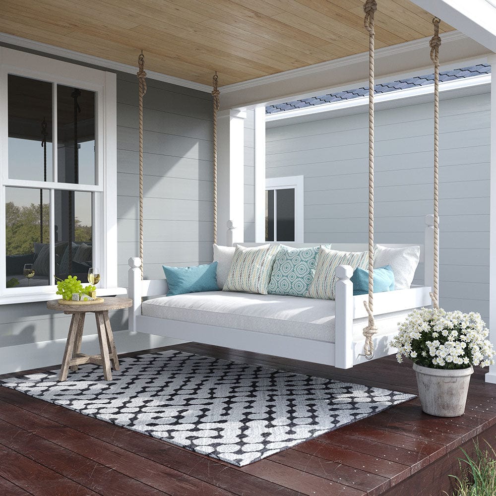 Magnolia Swing Co. The Matthew Hanging Porch Swing Bed The Porch Swing Company