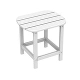 POLYWOOD South Beach Rectangle Recycled Plastic Side Table