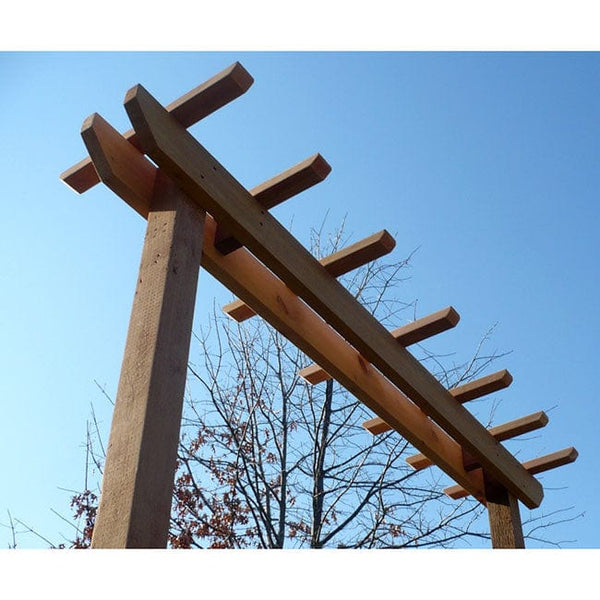 TMP Outdoor Furniture Red Cedar Post Style Arbor Swing Stand