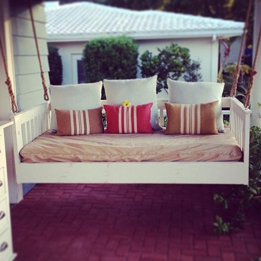 Porch Swing Bed - The New Style Outdoor Swing