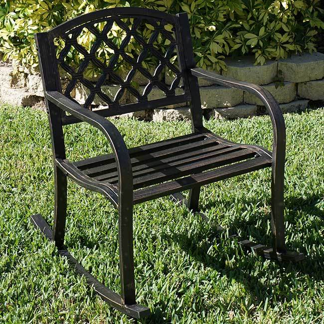 Patio Classics Introduces Metal Outdoor Rocking Chairs
